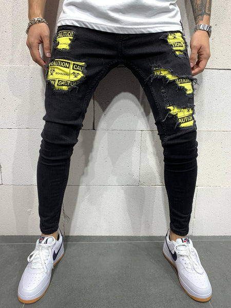 Ripped Jeans Biohard Patches 4550