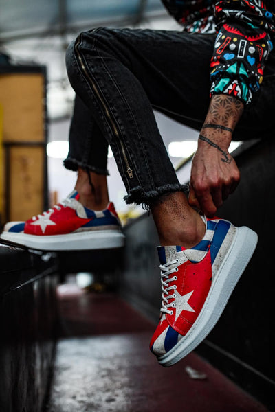 Maximus Corban Digital Printing Casual Shoes 044 Kuba
